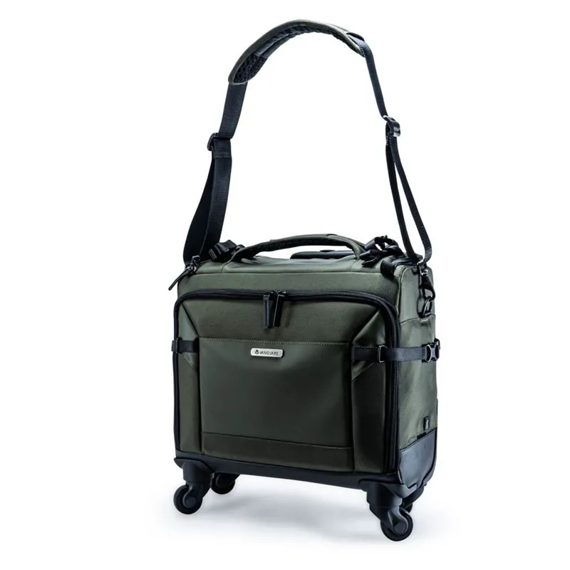 Vanguard VEO Select 42T Pilot Style Roller Case Shoulder Bag - Green-5